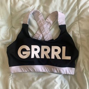 Grrrl cross‎ bra